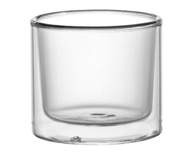 2-tlg. Glasschalen-Set Doppelwandige Dessertgläser 100ml