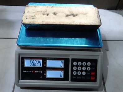 5,98 kg kilo Schrott Barren aus Zinn Geschirr Zinngeschirr #4