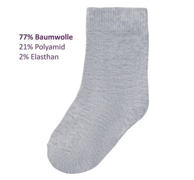 Gr. 23 bis 26 Baby Klein Kinder Socken Baumwollanteil 77% Model 2