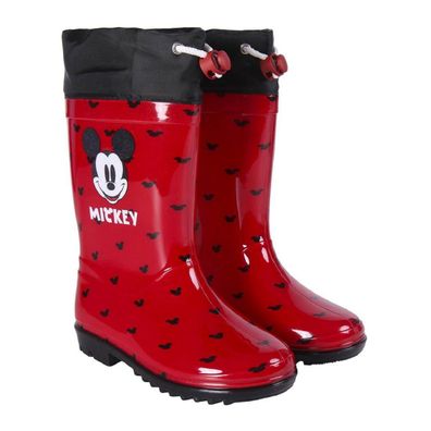 Disney Mickey Maus Wasserdichte Stiefel Regenstiefel Gummistiefel für Kinder