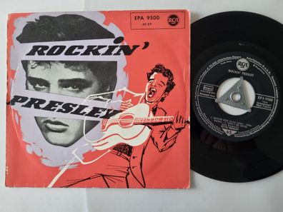 Elvis Presley - Rockin' Presley/ Hound Dog/ Don't Be Cruel 7'' Vinyl EP Germany