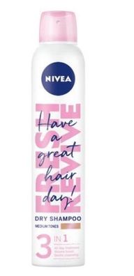 Nivea Trockenshampoo, 200 ml - Erfrischt und Volumen