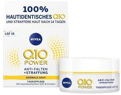 Nivea Anti-Wrinkle Nachtcreme mit Q10, 50 ml, LSF 15