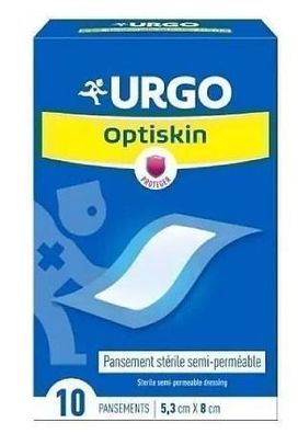 Urgo Optiskin Transparente Wundpflaster, 10er-Pack