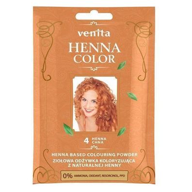 Venita Henna Color - Natürliche Henna-Farbauffrischung 4