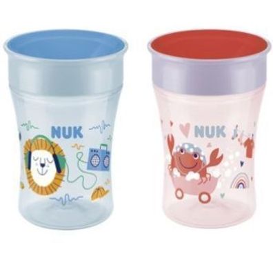 Nuk Magische Trinklernflasche, 230ml - Hochwertiger Magic Cup