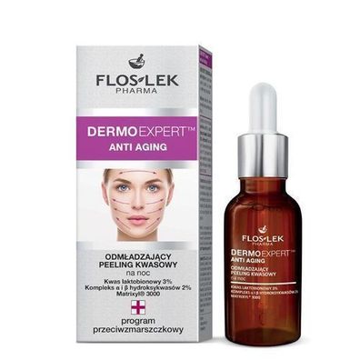 Flos-Lek DERMO EXPERT Anti-Aging Nacht-Peeling 30ml