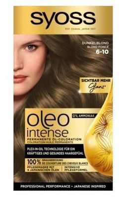 Syoss Intensive Haarfarbe, Dunkelblond 6-10