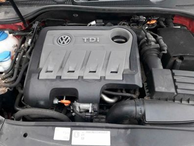 Motor VW EOS 2.0 TDI CFFB 78 TKM 103 KW 140 PS komplett inkl. Lie