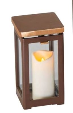Wertvolle, kleinere Grablampe aus Bronze mit Kristallglas Grableuchte Grablaterne