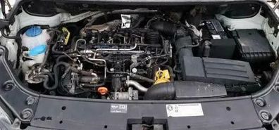 Motor VW Caddy Alltrack 2.0 TDI DFSD 58 TKM 75 KW 102 PS komplett