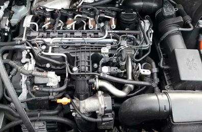 Motor VW Caddy Alltrack 2.0 TDI DFSD 2 TKM 75 KW 102 PS komplett