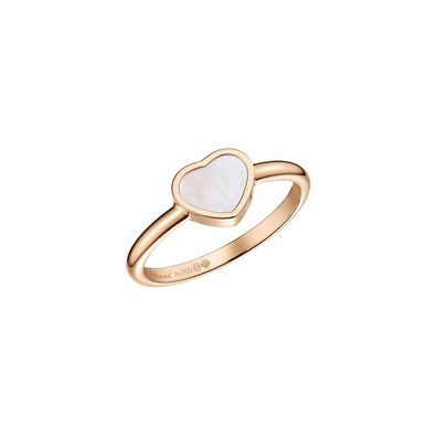 Chopard-My Happy Hearts Rose Gold-Perlmutter-Ringgröße 53 82A086-5310