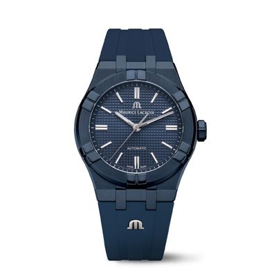 Maurice Lacroix-AI6007-PVC00-430-4-Aikon Automatisch 39 mm Blue PVD Limited Edition