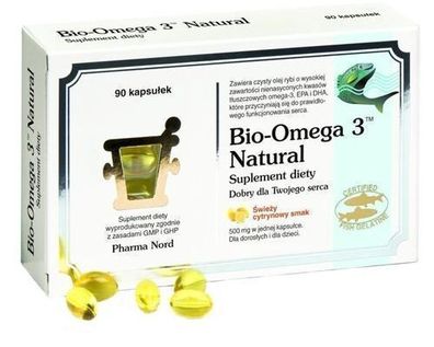 Hochwertige Bio-Omega 3 Kapseln, 90 Stéck