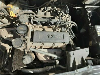 Motor Skoda Fabia II 1.2 BZG 74 TKM 51 KW 70 PS komplett