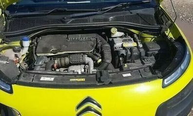 Motor Peugeot Partner 1.6 HDi 9HS 95 TKM 66 KW 90 PS komplett ink