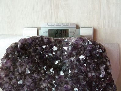 Amethyst Druse ca. 23,7 kg ca. 50cm lang Mega Broken!