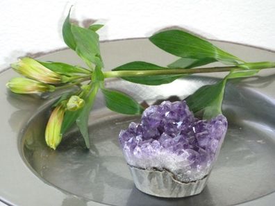 kleine Amethyst Druse in Mutterstein #1