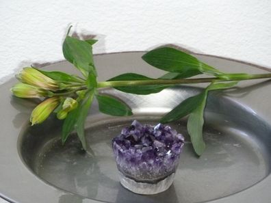 kleine Amethyst Druse in Mutterstein #2