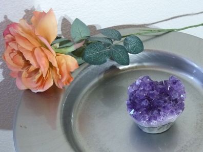 kleine Amethyst Druse in Mutterstein #8