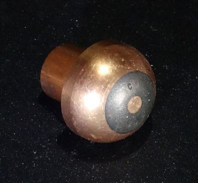 38x34,9x20mm (LxØ-1xØ-2) #B20 Kupfer Vollmaterial Ausschuss Teil