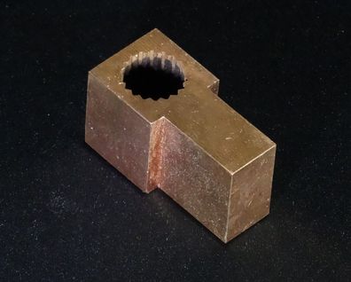 58x32x28mm (LxBxH) #B4 Kupfer Vollmaterial Ausschuss Teil