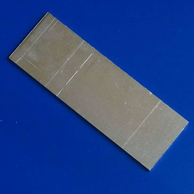 Alu 137 x 47 x 5mm L/B/H Flachmaterial Vollmaterial