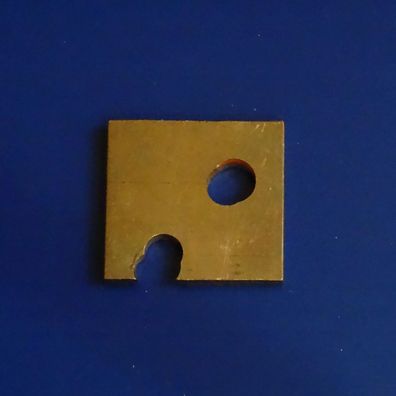 Kupfer 60x55x10mm L/B/H Voll Material Kupfer Platte