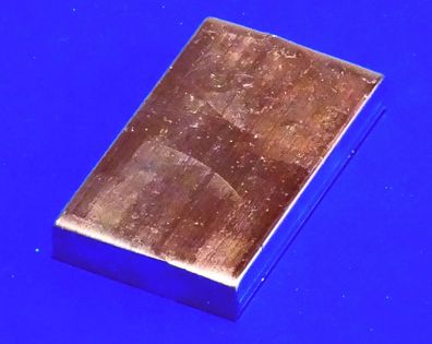 Kupfer Flach 68,5mm x 40mm x 10mm #B30