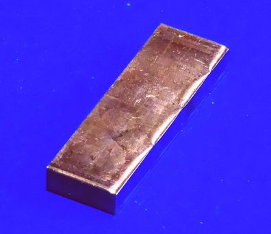 Kupfer Flach 80mm x 25,6mm x 10mm #B46