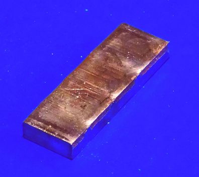 Kupfer Flach 80mm x 26,6mm x 10mm #B51