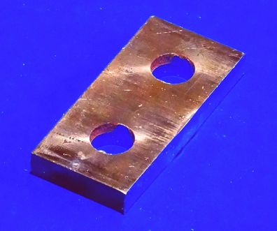 Kupfer Flach 80mm x 37,3mm x 10mm #B22