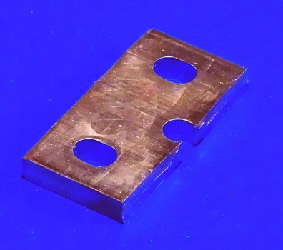 Kupfer Flach 80mm x 41,5mm x 10mm #B34