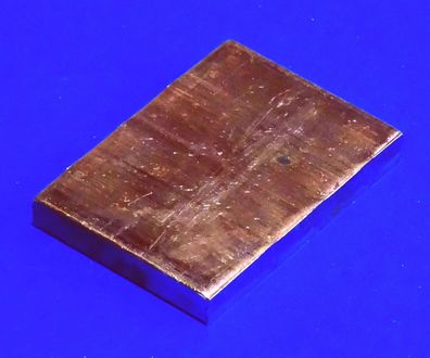 Kupfer Flach 80mm x 57,8mm x 10mm #B4
