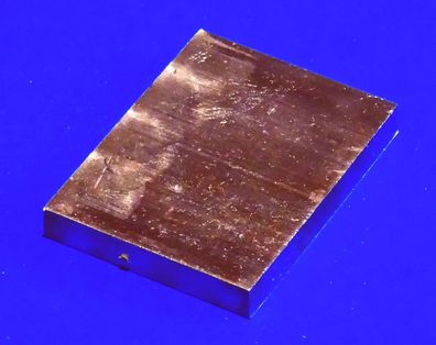Kupfer Flach 80mm x 60mm x 10mm #B40