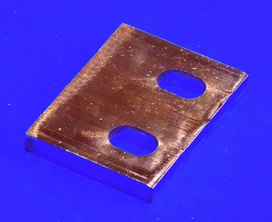 Kupfer Flach 80mm x 61,5mm x 10mm #B19