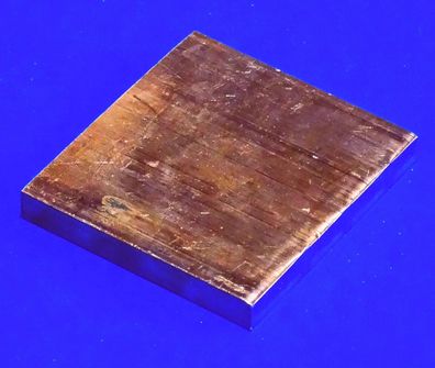 Kupfer Flach 80mm x 73,8mm x 10mm #B7