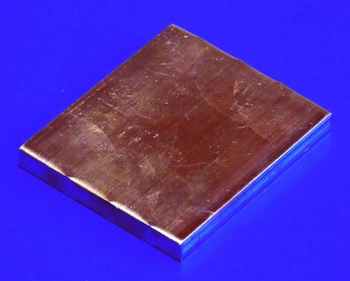 Kupfer Flach 94,4mm x 80mm x 10mm #B1