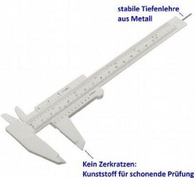 Kunstoff Messschieber Schieblehre