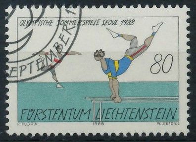 Liechtenstein 1988 Nr 948 gestempelt SB45992