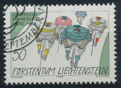 Liechtenstein 1988 Nr 947 gestempelt SB45982