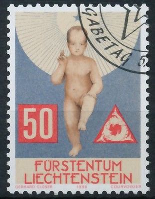 Liechtenstein 1988 Nr 955 gestempelt SB459EA