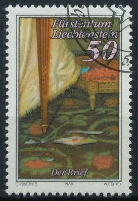 Liechtenstein 1988 Nr 957 gestempelt SB45A06