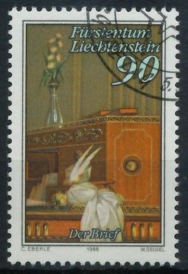 Liechtenstein 1988 Nr 958 gestempelt SB45A0E