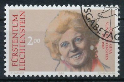 Liechtenstein 1990 Nr 988 gestempelt SB45B22