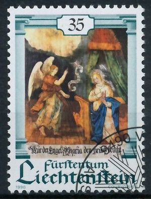 Liechtenstein 1990 Nr 1005 gestempelt SB45BAE