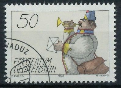 Liechtenstein 1992 Nr 1042 gestempelt SB45C9E