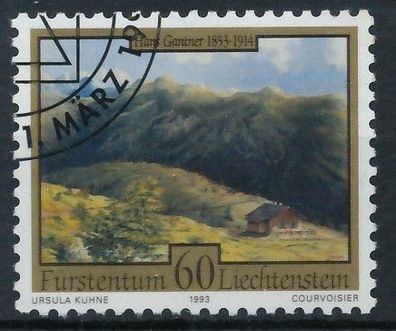 Liechtenstein 1993 Nr 1057 gestempelt SB45D16