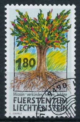 Liechtenstein 1993 Nr 1064 gestempelt SB45D46